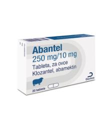 Abantel® 250/10 mg tableta za ovce