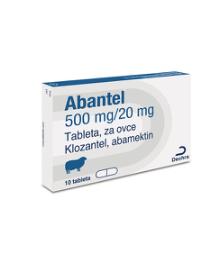 Abantel® 500/20 mg tableta za ovce