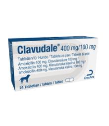 Clavudale, 400 mg/100 mg, tableta za pse