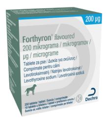 Forthyron flavoured, 200 mikrograma, tableta za pse