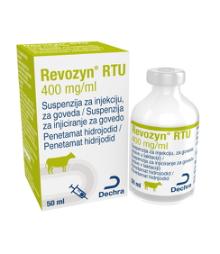 Revozyn RTU, 400 mg/mL, suspenzija za injekciju, za goveda