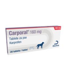 Carporal, 160 mg, tablete, za pse