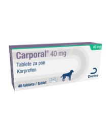 Carporal, 40 mg, tablete, za pse