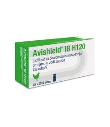 Avishield® IB H120, liofilizat za okulonazalnu suspenziju/primjenu u vodi za piće, za kokoši