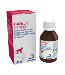 Cardisure, 3,5 mg/mL, oralna otopina, za pse