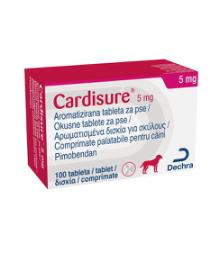 Cardisure, 5 mg, aromatizirana tableta, za pse