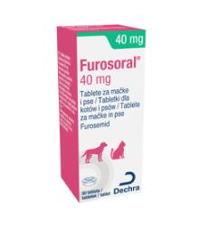 Furosoral 40 mg tablete za mačke i pse