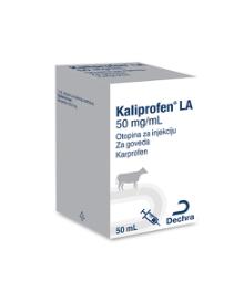 Kaliprofen LA, 50 mg/ml, otopina za injekciju, goveda