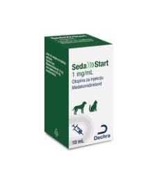 Sedastart, 1 mg/ml, otopina za injekciju, psi i mačke