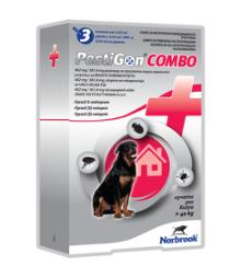 PestiGon Combo, 402 mg/361,8 mg, otopina za nakapavanje, za vrlo velike pse